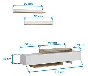 Living Yasen Milana Nimfea Alba / Stejar Artizan