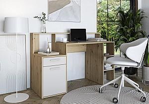 Masa de birou Yasen Jessy Stejar Artisan / Cașemir