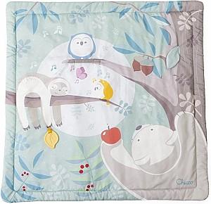 Covoras de joaca copii Chicco 2 in 1 Owl Green