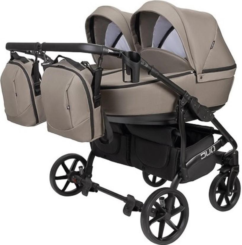 Carucior pentru gemeni Angelina Tvigo-Duo Beige