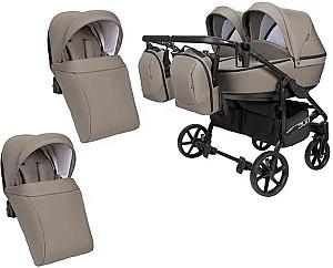 Carucior pentru gemeni Angelina Tvigo-Duo Beige