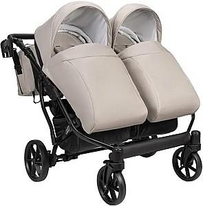 Carucior pentru gemeni Angelina Tvigo-Duo Beige