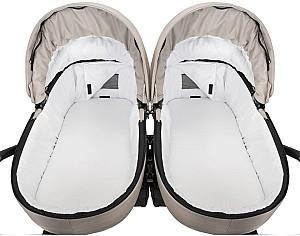 Carucior pentru gemeni Angelina Tvigo-Duo Beige
