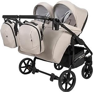 Carucior pentru gemeni Angelina Tvigo-Duo Beige
