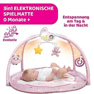 Covoras de joaca copii Chicco 3 in 1 Enjoy Colors Pink