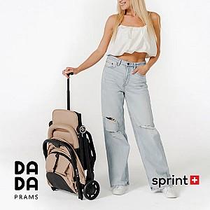 Carucior 2 in 1 Dada Prams Flux Almond