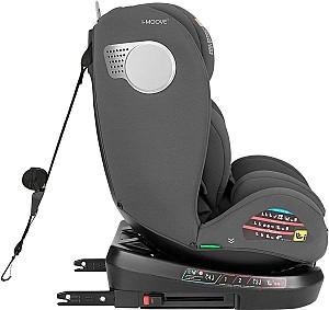 Scaun auto copii Kikka Boo i-Moove 2 Dark Grey