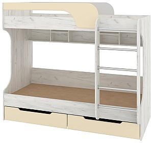 Pat copii Pehotin Iunga Kraft(Alb)/Vanila(Bej)