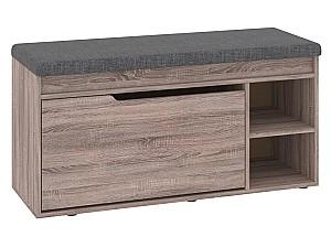 Dulap pentru incaltaminte Pehotin B-4A Trufe/Savana Dark Grey