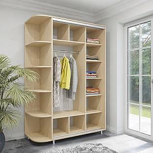 Dulap-cupe Arta Mobilei Armadio J1800 Stejar Ferrara + Anexa