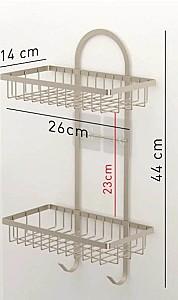 Raft pentru baie TEKNOTEL ST308 Satin