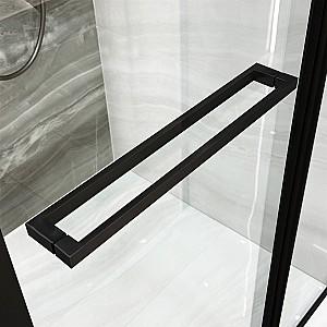 Cabina de dus Linia H2O Ritmo 100x100 Negru