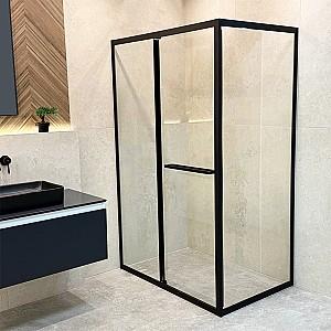Cabina de dus Linia H2O Ritmo 120x80 Negru