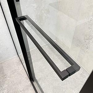 Cabina de dus Linia H2O Ritmo 120x80 Negru