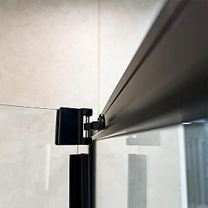 Cabina de dus Linia H2O Ritmo 120x80 Negru