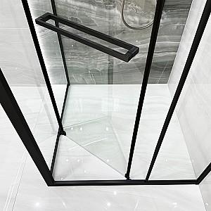 Cabina de dus Linia H2O Ritmo 90x90 Negru