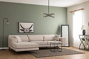 Canapea coltar Trendy Jivago Stanga Bej