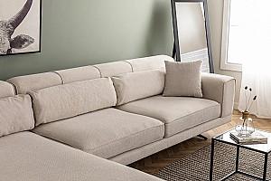 Canapea coltar Trendy Jivago Stanga Bej