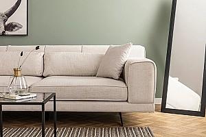 Canapea coltar Trendy Jivago Stanga Bej