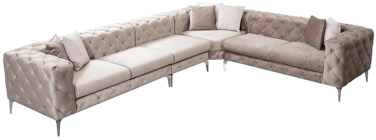 Canapea coltar Trendy Como Dreapta Bej