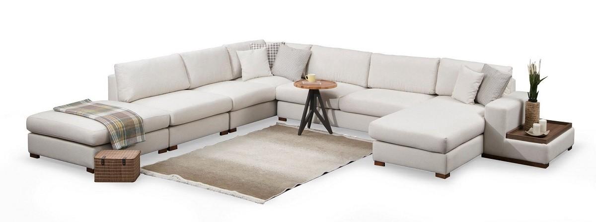 Canapea coltar Trendy Bucla Bej