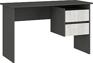 Masa de birou MG-Plus Ryan Gri Grafit / Stejar Craft Alb