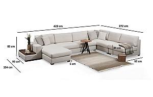 Canapea coltar Trendy Bucla 10 Bej