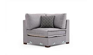 Canapea coltar Trendy Lena Gri deschis