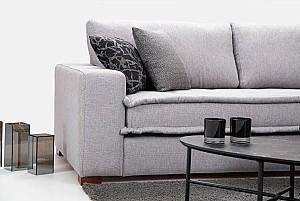 Canapea coltar Trendy Lena Gri deschis