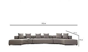 Canapea coltar Trendy Gondol 3 Gri