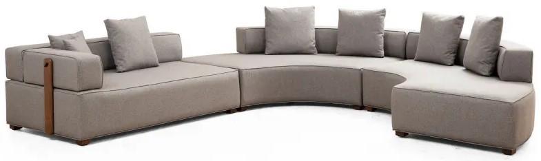 Canapea coltar Trendy Gondol 4 Gri