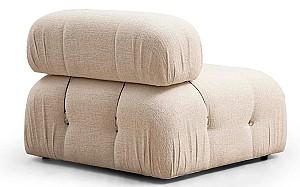 Canapea coltar Trendy Bubble Bouclette Crem (Bej)