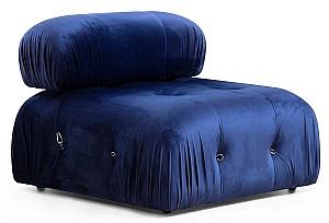 Canapea coltar Trendy Bubble Velvet Albastru