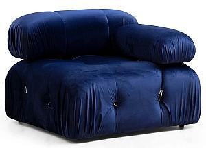 Canapea coltar Trendy Bubble Velvet Albastru