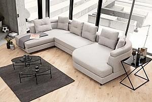 Canapea coltar Trendy Padova 2 Stanga Gri deschis