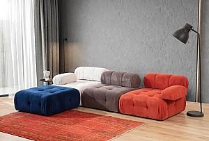 Canapea coltar Trendy Doblo 3 Multicolor
