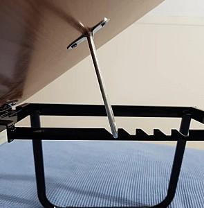 Masuta laptop West A8-01 White Apple