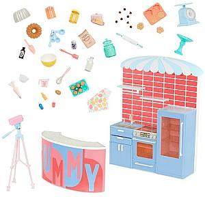Set de bucatarie pentru papusi Battat Glitter Girls Baking (GG57161Z)