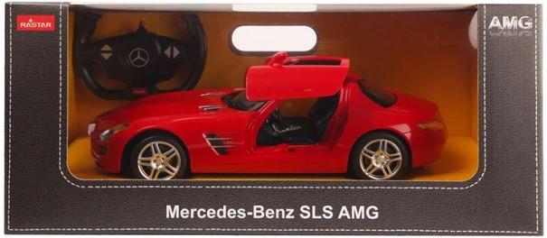 Jucarie teleghidata Rastar Mercedes-Benz SLS Red (47600-8)