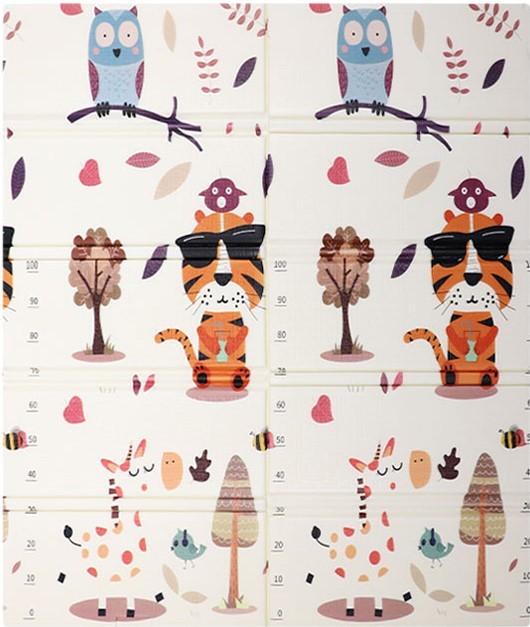 Covoras de joaca copii New World Tigru și Bufniță (HC-14218)