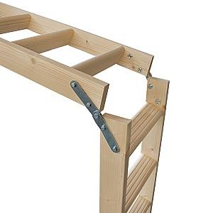 Scara mansarda 4STEP NORDIC 120x80x275