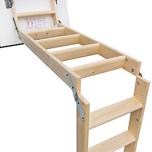 Scara mansarda 4STEP NORDIC 120x80x275