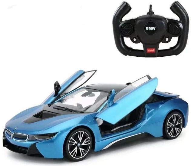 Jucarie teleghidata Rastar BMW i8 Blue 71000