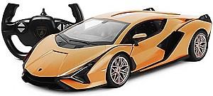 Jucarie teleghidata Rastar Lamborghini Sian Orange (97700)
