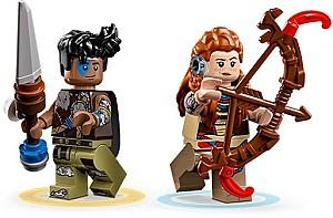 Constructor LEGO Horizon: Aloy & Varl vs. Shell-Walker & Sawtooth (77037)