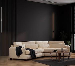 Canapea Trendy River 4 Stanga Bej