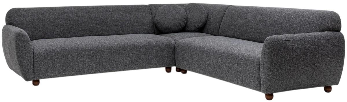 Canapea coltar Trendy Eddy Corner 2 Gri inchis