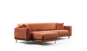 Canapea coltar Trendy Chl-3R Scortisoara (Oranj) Stanga