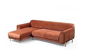 Canapea coltar Trendy Chl-3R Scortisoara (Oranj) Stanga