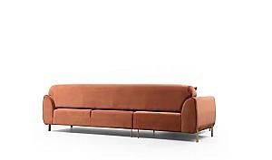 Canapea coltar Trendy Chl-3R Scortisoara (Oranj) Stanga